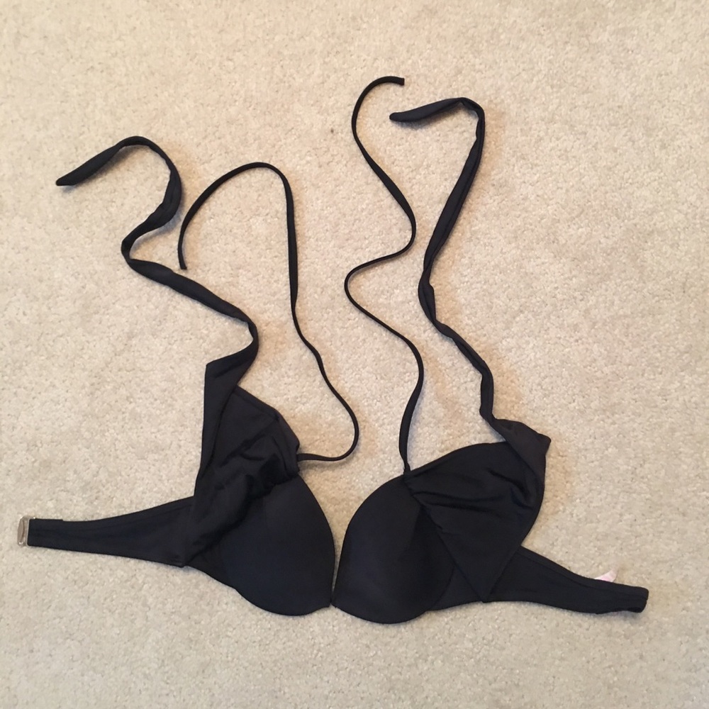 Black Bikini top wrap style